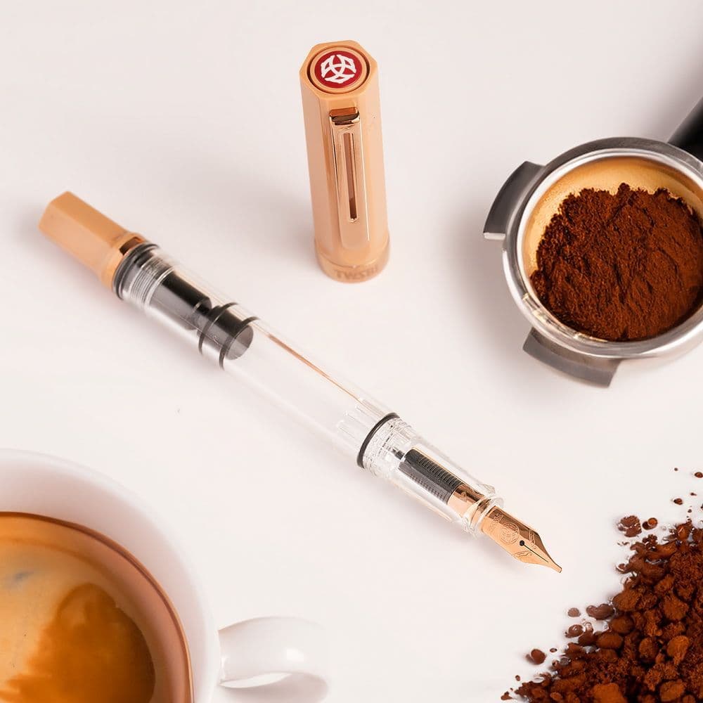 *Twsbi - Fountain Pen - Eco - Caffe with Bronze